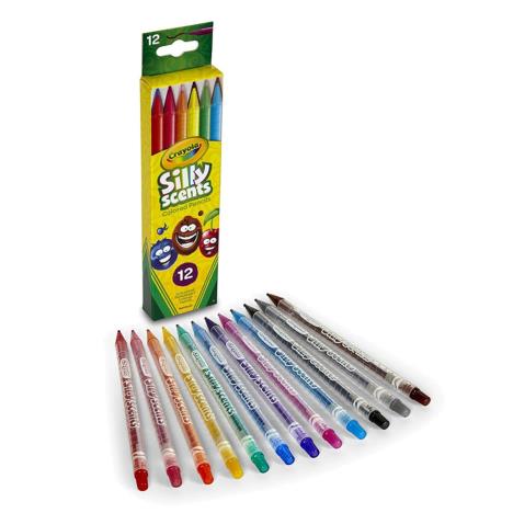 Crayola Silly Scents Twistable Colour Pencils (Pack of 12) £2.65
